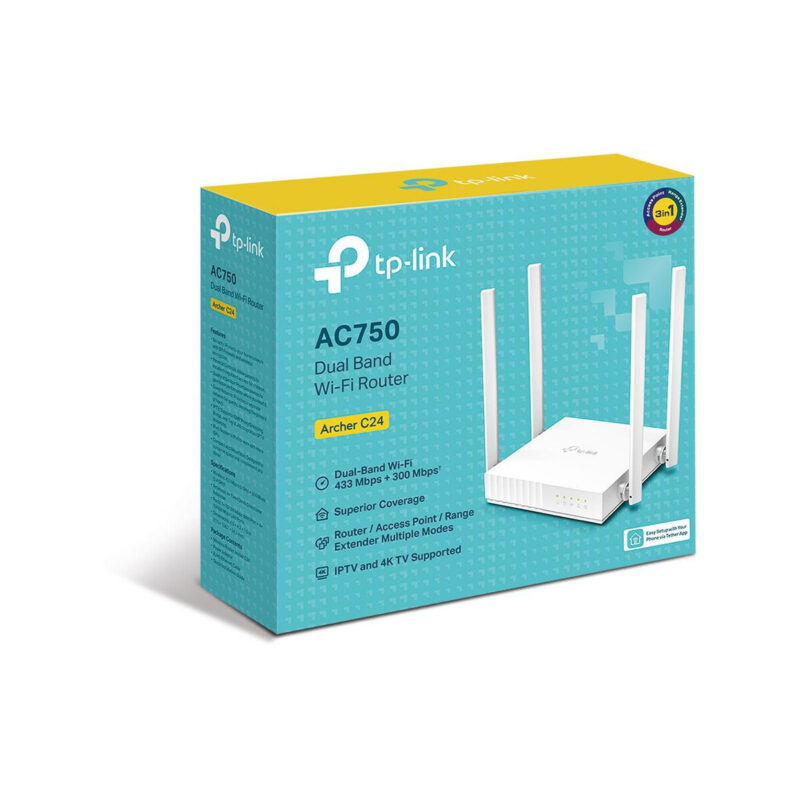ROUTER TP-LINK Archer C24 AC750