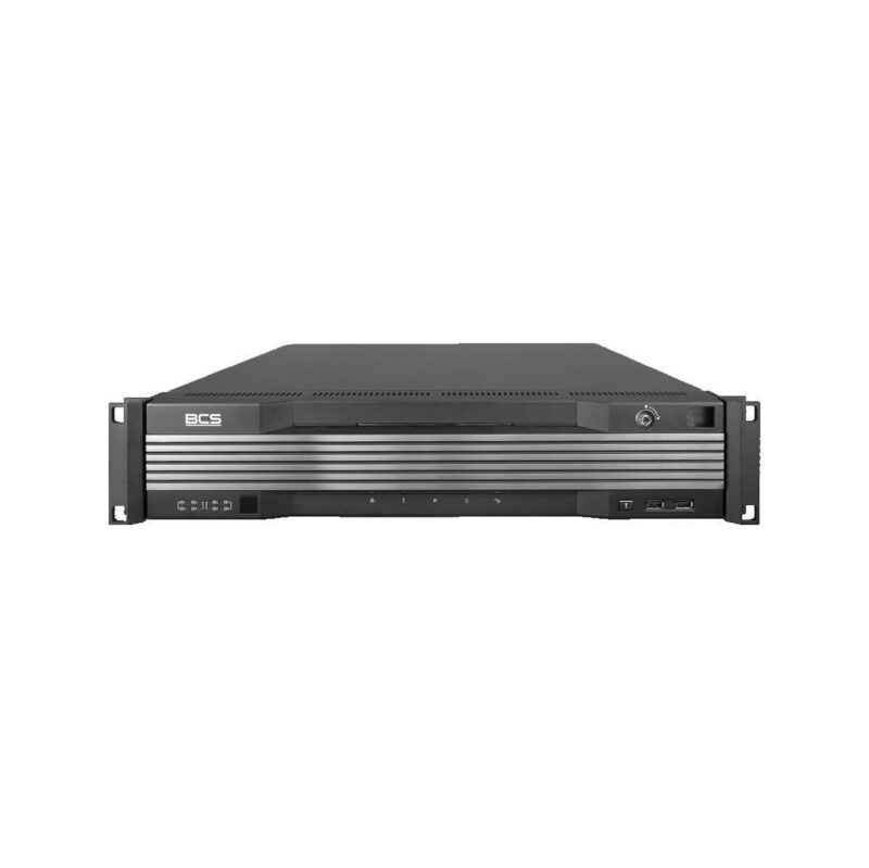 Rejestrator IP BCS Ultra BCS-U-NVR6408R-A-4K(2X12TB)