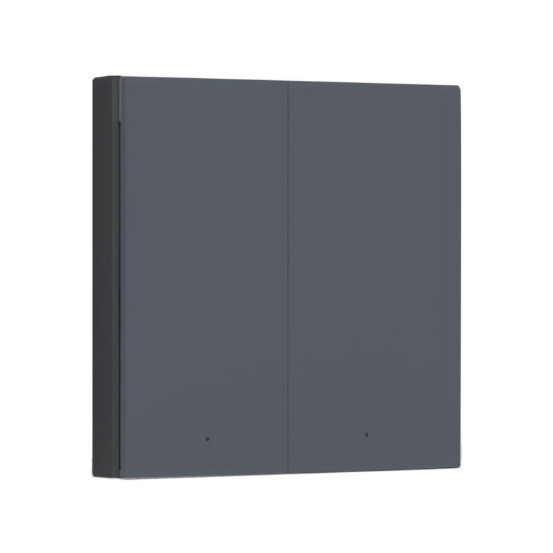 Aqara Smart Wall Switch H1 Szary podwójny bez przewodu neutralnego