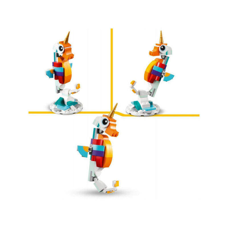 Klocki LEGO Creator 3w1 31140 - Magiczny jednorożec