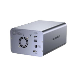 Unitek Obudowa RAID do dysku SATA 2.5''/3.5'' 4 tryby 40TB USB C 10Gb/s