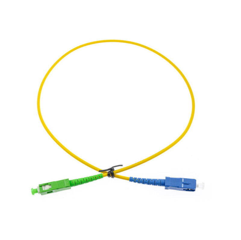PATCHCORD ŚWIATŁOWODOWY SM SC/UPC-SC/APC SIMPLEX 0,5m