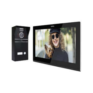 WIDEODOMOFN EURA VDP-98C5 czarny, wi-fi, Tuya