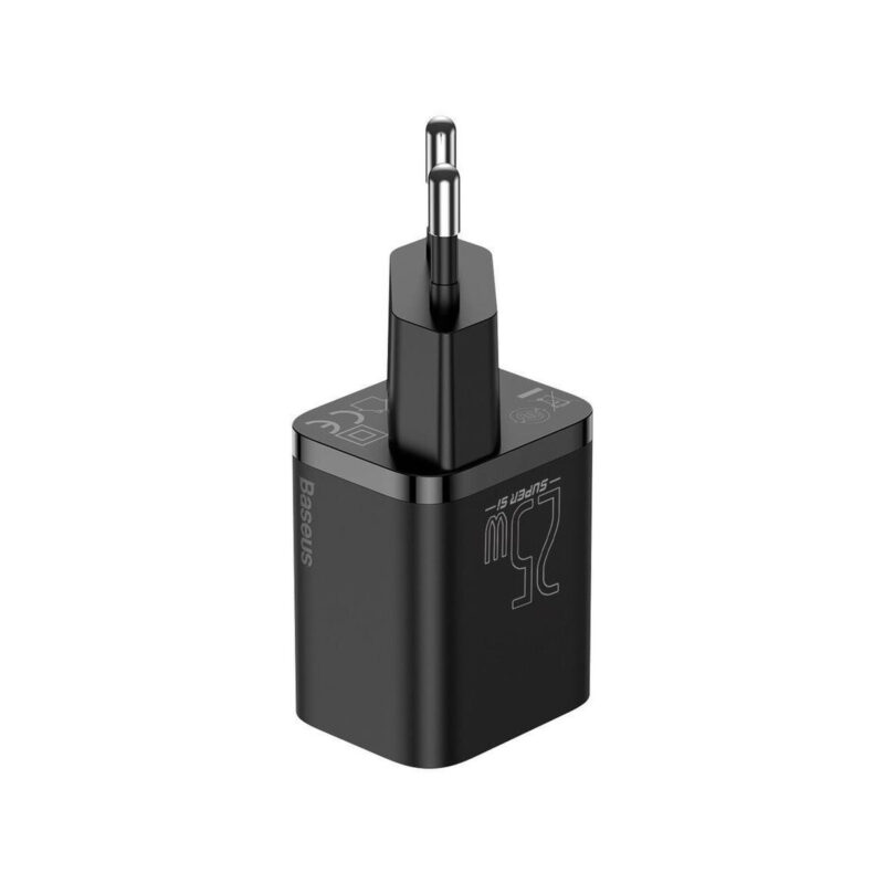 ŁADOWARKA SIECIOWA Baseus Super Si Quick Charger 1C TZCCSUP-L01 25W 1x USB-C PD 3.0 QC 3.0 + KABEL