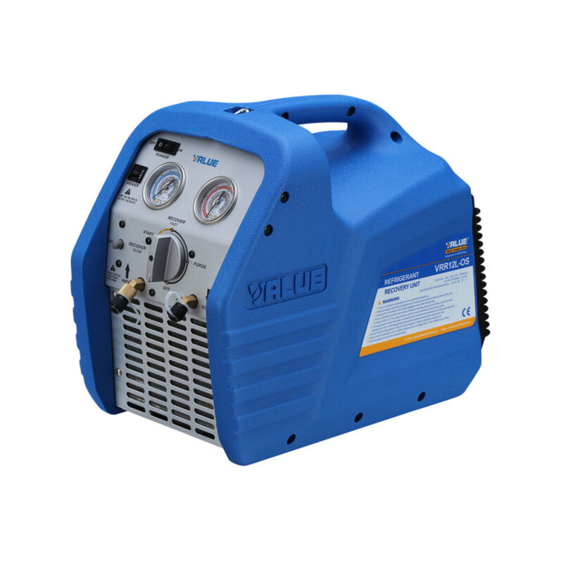 STACJA ODZYSKU CZYNNIKA CHŁODZNICZEGO Z GRUPY HFC oraz HCFC VALUE VRR12L-OS-R32