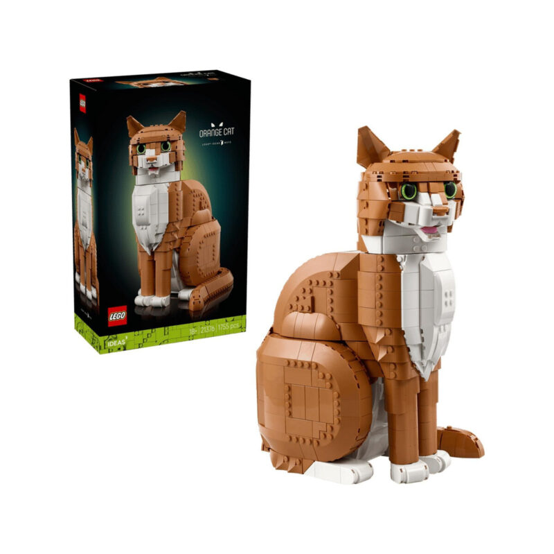 Klocki LEGO Ideas - Rudy kot
