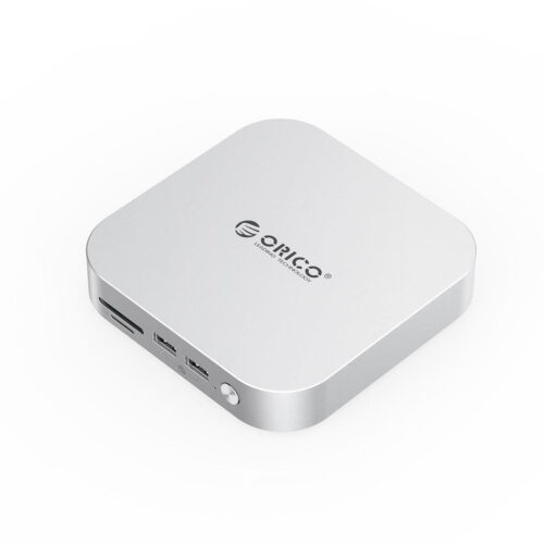 Orico Stacja dokująca do MacMini, USB-C 10 Gbps, z obudową M.2 NVMe, metalowa