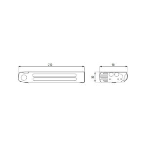 LATARKA CZOŁOWA LED BEMKO AKUMULATOROWA 1200mAh