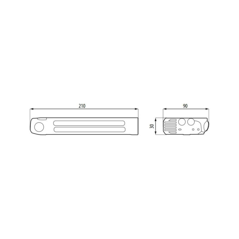 LATARKA CZOŁOWA LED BEMKO AKUMULATOROWA 1200mAh
