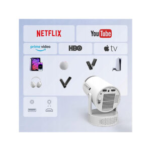 Mini Projektor Android Wifi Rzutnik Full HD Bluetooth z Baterią Zenwire K400