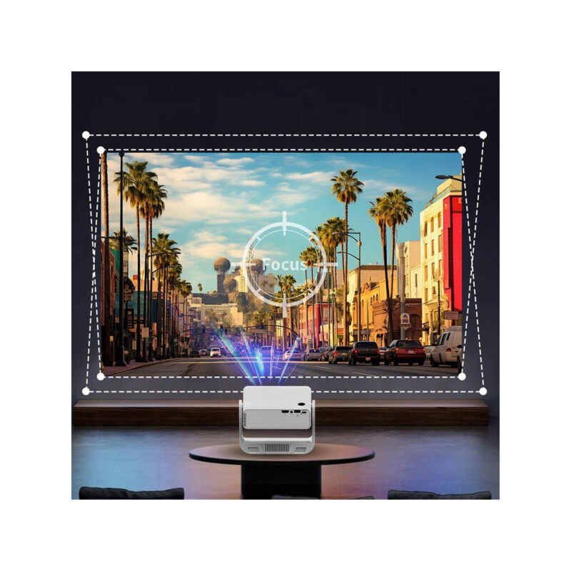 Mini Projektor Przenośny Rzutnik Android 14 WiFi 360 Full HD 4K do Telefonu Zenwire IMC260