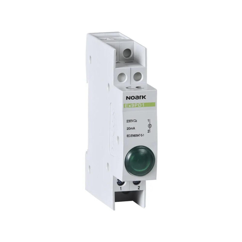 4189a233fdc4aec76a294155fe0f2a98_original LAMPKA SYGNALIZACYJNA, 230V AC/DC, 1 ZIELONY Ex9PD1g Noark 102443