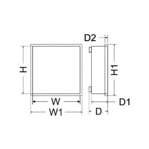 OBUDOWA ALARMOWA Pulsar AWO000/CA-4,5,6