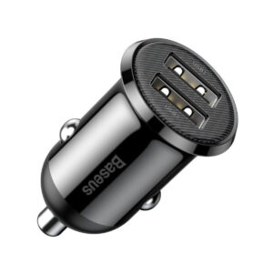 ŁADOWARKA SAMOCHODOWA Baseus Grain Pro CCALLP-01 24W 4.8A 2x USB-A