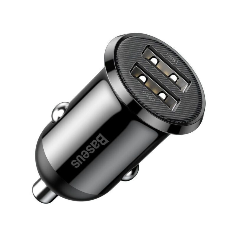 ŁADOWARKA SAMOCHODOWA Baseus Grain Pro CCALLP-01 24W 4.8A 2x USB-A