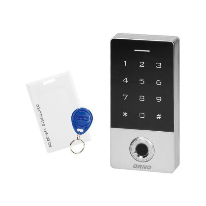 Zamek szyfrowy ORNO OR-ZS-822 z czytnikiem lini papilarnych i czytnikiem RFID