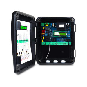 Zestaw GISE G250 do 5m bram dwuskrzydłowych (bez fotokomórek)