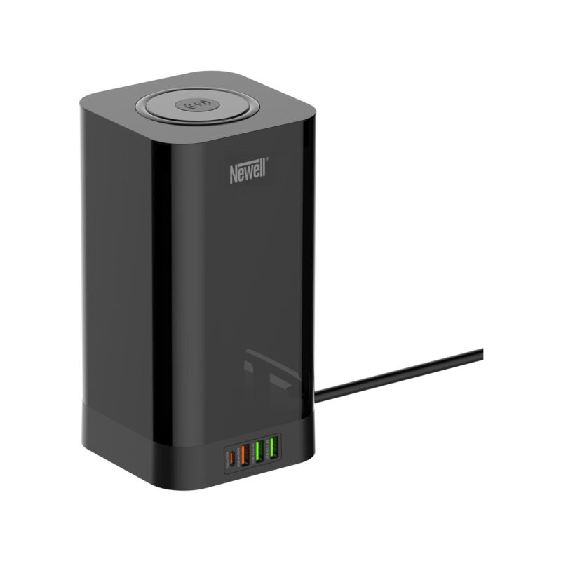 Stacja zasilająca Newell GaN Power Cube 8w1 z ładowarką indukcyjną