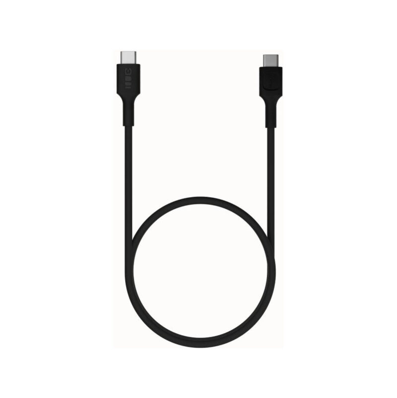 KABEL USB-C / USB-C Greencell PowerFlex 200cm PD 100W czarny silikonowy