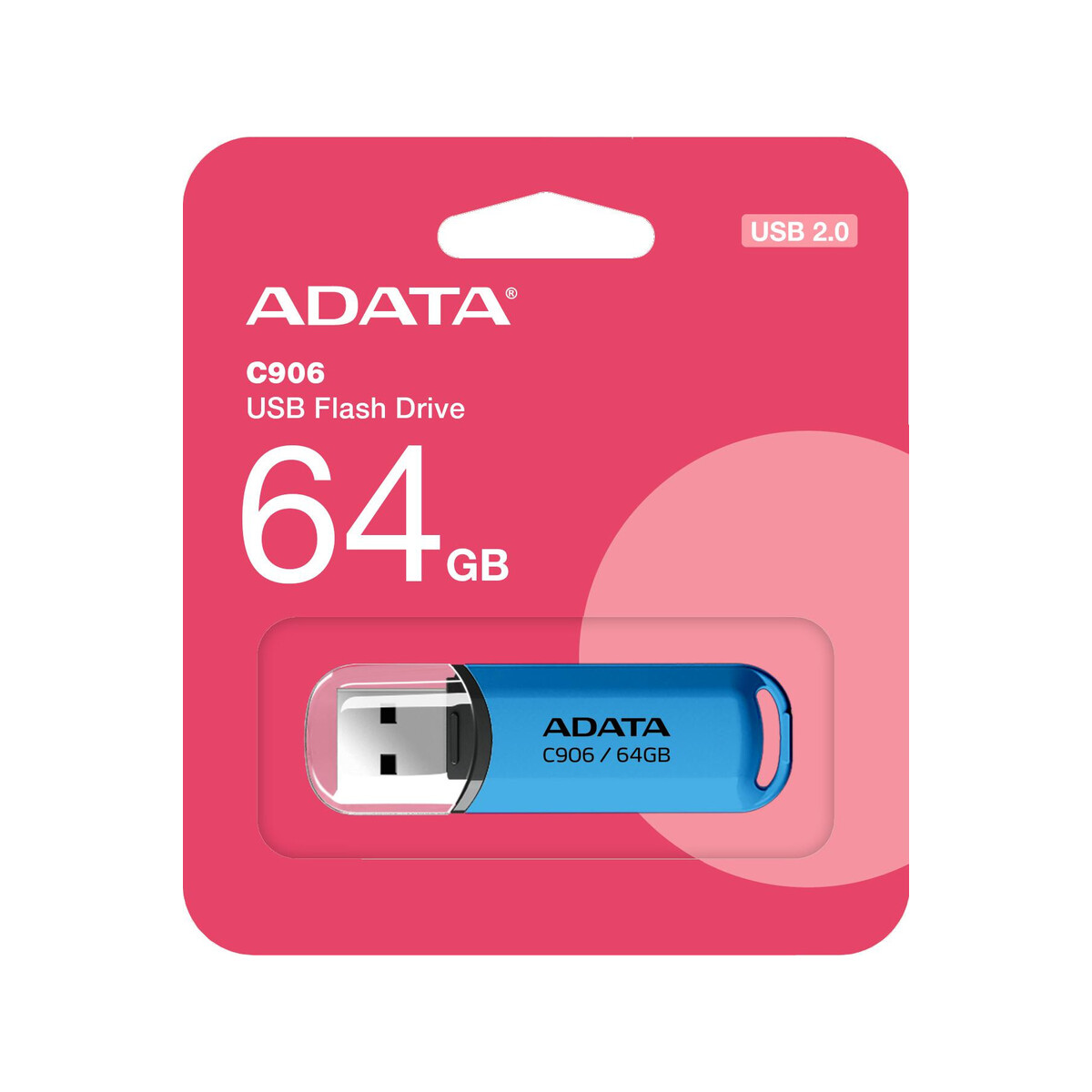 Adata Pendrive C906 64GB USB2.0 niebieski