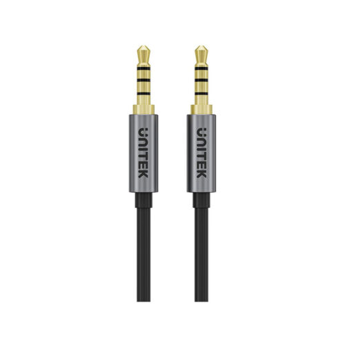 42d769ca4dc357ae77729ae81da85740_original Unitek Adapter AUX 3,5 mm jack (męski–męski) 1m