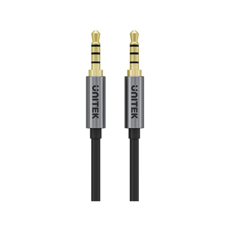 42d769ca4dc357ae77729ae81da85740_original Unitek Adapter AUX 3,5 mm jack (męski–męski) 1m
