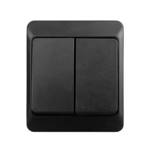 HERMES CZARNY ŁĄCZNIK NT SERYJNY IP44 ZACISKI ŚRUBOWE 10AX 250V 0332-09