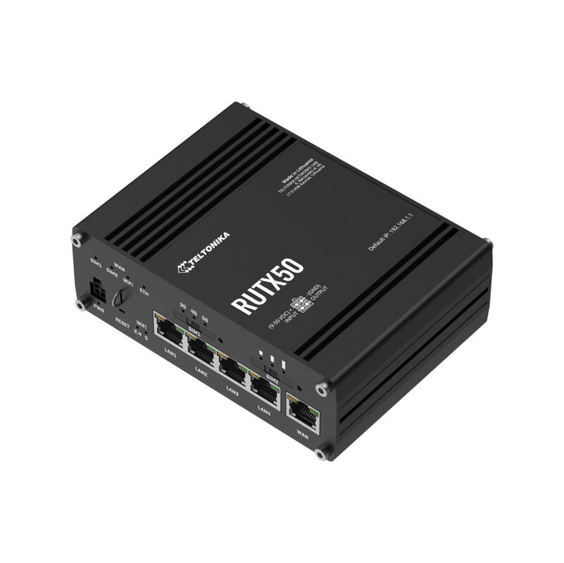 Teltonika RUTX50 router przemysłowy 5G (RUTX50000000)