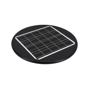 SOLARNA OPRAWA PARKOWA LED SOLUM 20W 2200LM 3000-4000K IP65 CZARNA