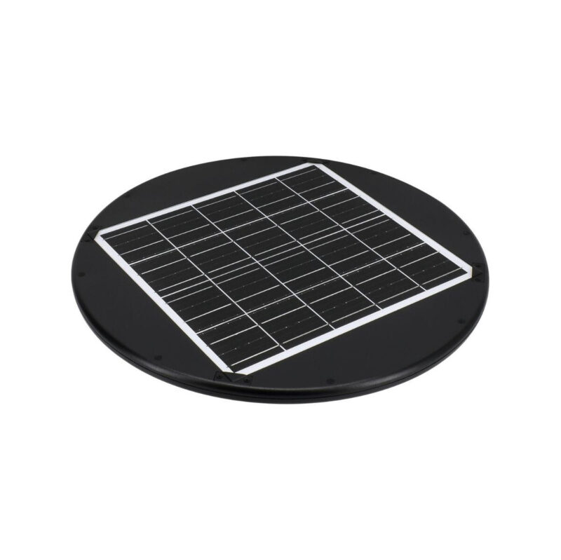 SOLARNA OPRAWA PARKOWA LED SOLUM 20W 2200LM 3000-4000K IP65 CZARNA