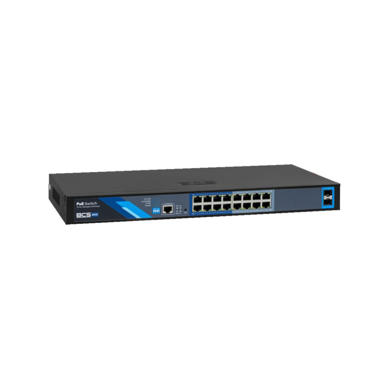 Switch PoE BCS BASIC BCS-B-SP16G-2SFP-M