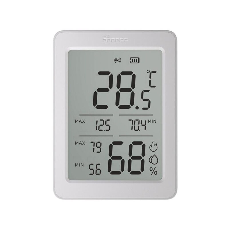 Czujnik Temperatury i Wilgotności ZigBee LCD Sonoff AirGuard TH SNZB-02DR2