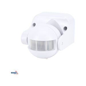 Czujnik ruchu PIR1200W 180* IP65 czarny