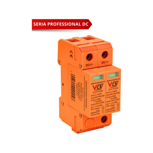 Ogranicznik przepięć fotowoltaiczny DC klasy C 2P (T2) 1000V PV 385 VCX