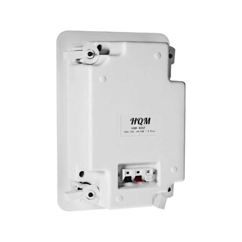 GŁOŚNIK SUFITOWY PROSTOKĄTNY HQM-46SP 10W 100V BIAŁY