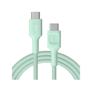 KABEL USB-C / USB-C Greencell PowerStream 200cm PD 100W zielony w oplocie