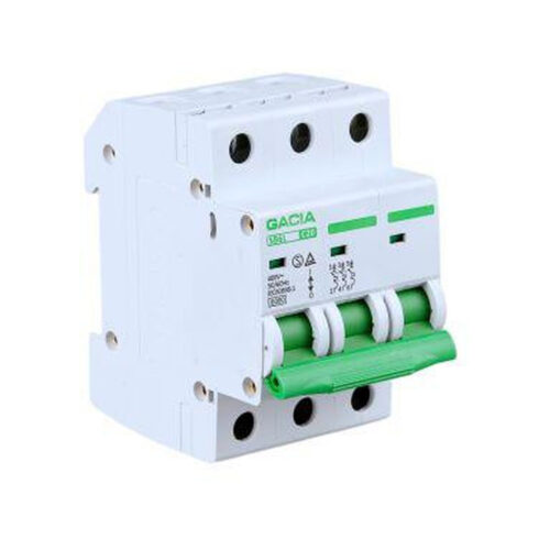 Wyłącznik nadmiarowoprądowy,6kA,C,3-pola,25A GACIA SB6L C 3P 25A