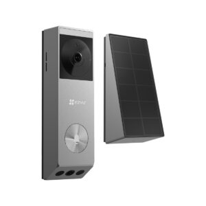 Wideodomofon Ezviz EP3x (3MP+2MP) zasilany bateriami z panelem słonecznym