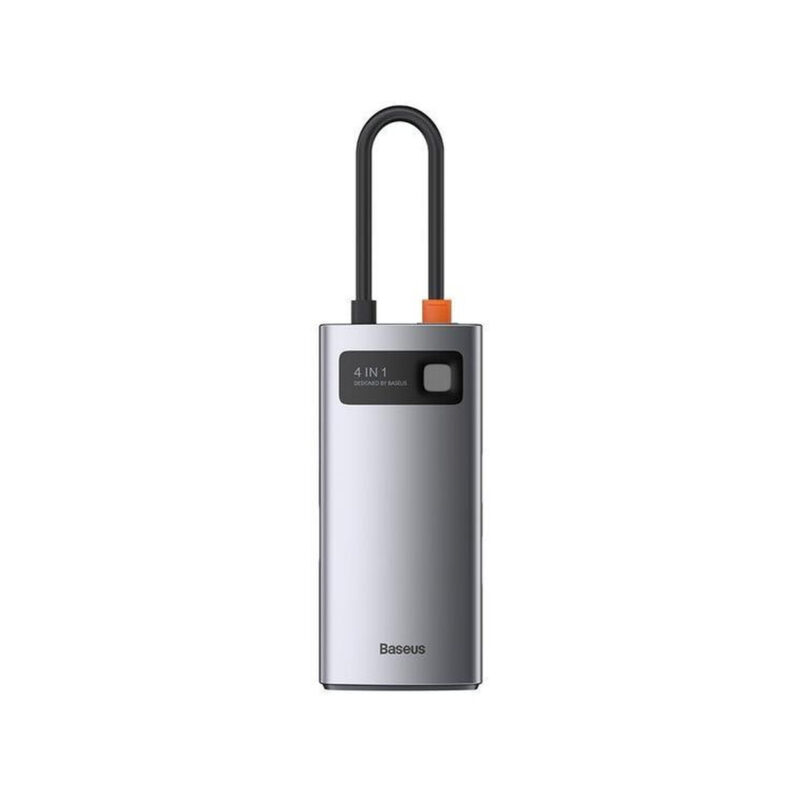 Hub USB Baseus Metal Gleam 4w1