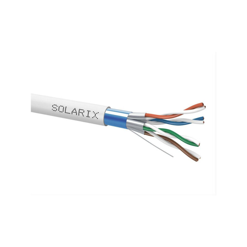 KABEL SKRĘTKA SOLARIX CAT.6A F/FTP LSOH Dca-s2,d2,a1 szpula 500m