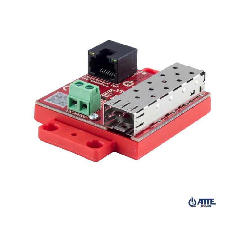 Gigabitowy media konwerter Ethernet ATTE xFIBER‑2‑70 (PoE OUT)