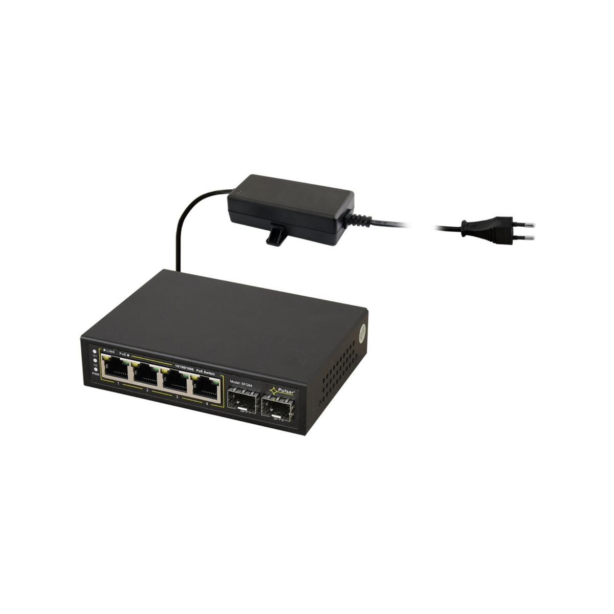 SWITCH POE 4+2SFP PULSAR SFG64