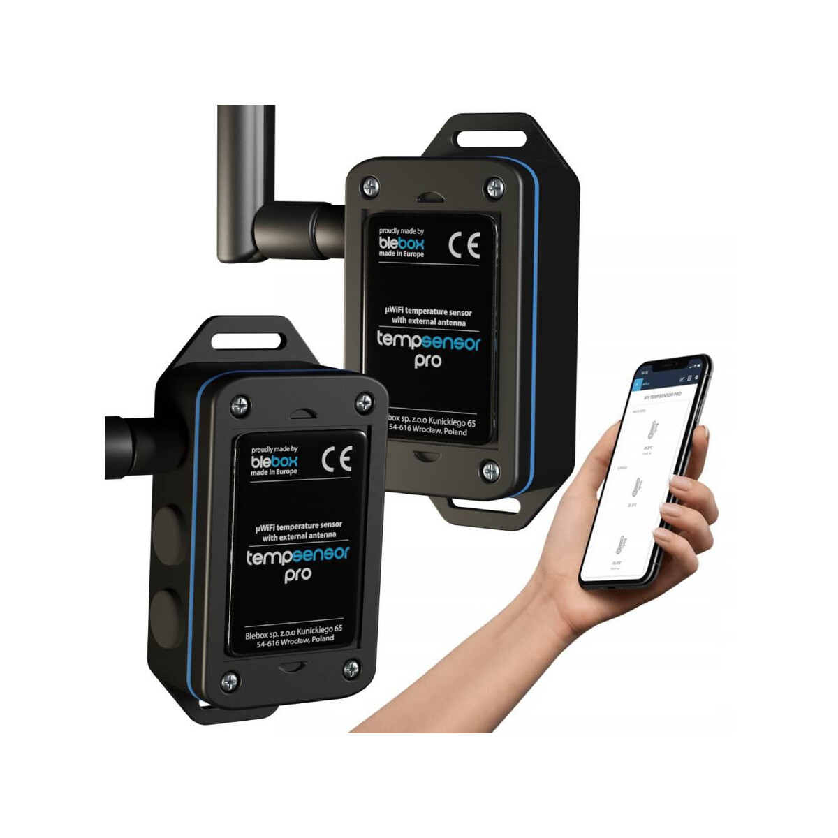 Czujnik temperatury tempsensor pro Blebox