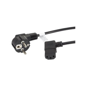KABEL ZASILAJĄCY CEE 7/7 IEC 320 C13 1.8M KĄTOWY VDE Lanberg