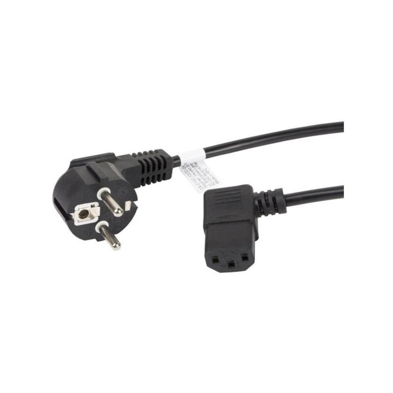 KABEL ZASILAJĄCY CEE 7/7 IEC 320 C13 1.8M KĄTOWY VDE Lanberg
