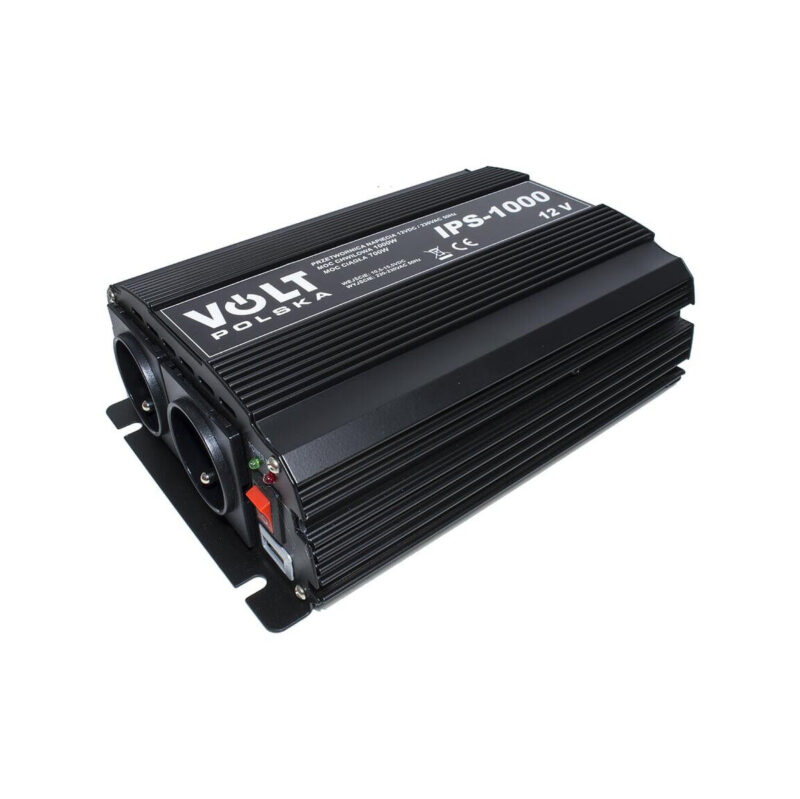 PRZETWORNICA VOLT POLSKA IPS-1000 12V / 230V 700/1000 W