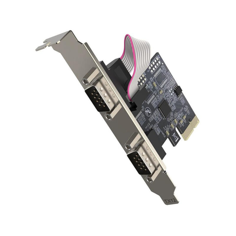 Unitek PCI Express kontroler 2x RS-232