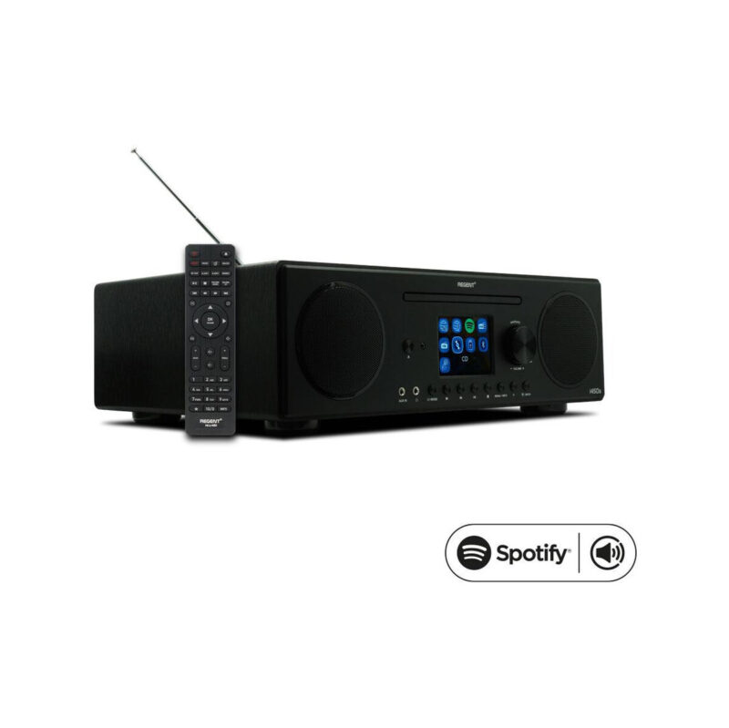 Radio internetowe Ferguson REGENT i450s Czarne - WIFI/DAB+/FM/CD/BT/Spotify