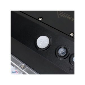 SOLARNA OPRAWA ULICZNA LED SOLGER 40W 6000LM 3000/4000/6000K IP65 CZARNA CZ. PIR