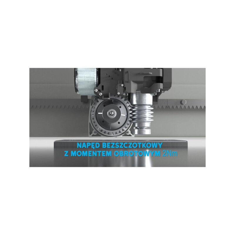 Napęd/siłownik CAME BKX08AGF BRUSHLESS do 800kg bram przesuwnych